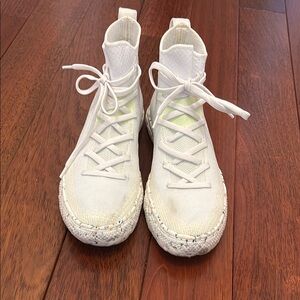 2021 Chuck Taylor All Star Crater Knit High 'White Barely Volt'